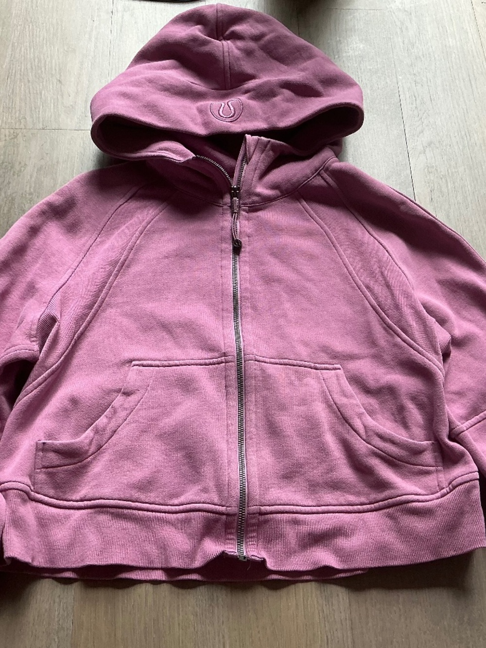 velvet dust lululemon scuba hoodie